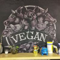 Decoración at A Darle Que es Taco Vegano - Churubusco in Mexico City