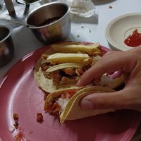 Rico at A Darle Que es Taco Vegano - Churubusco in Mexico City