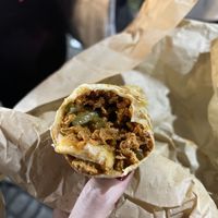 Wheat al pastor burrito  at A Darle Que es Taco Vegano - Churubusco in Mexico City
