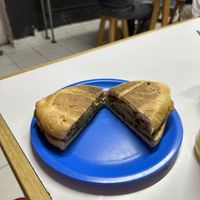 Tortas milanesa   at A Darle Que es Taco Vegano - Churubusco in Mexico City