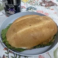 Milanesa Vegana - disfrutada en casa   at A Darle Que es Taco Vegano - Churubusco in Mexico City