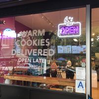 Front of store at Insomnia Cookies in New York City