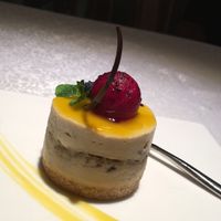 kind of vegan cheese cake at WUJIE 大蔬无界 in Nanjing