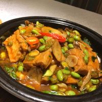 Tofu, mushrooms and beans at WUJIE 大蔬无界 in Nanjing