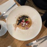 Vegan oatmeal  at Blossom in Krakow