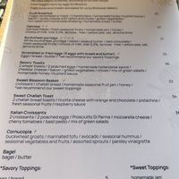 Karte  at Blossom in Krakow