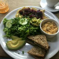 Vegan breakfast at Blossom in Krakow