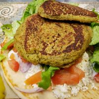 Falafel Gyro at Alexander's Greek Cuisine in Roseburg