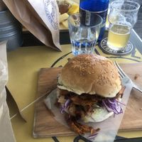 Pulled plant!  Messy, and delicious!  at FUD in Palermo