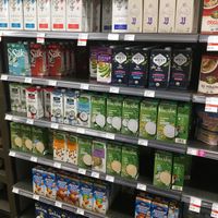 Plant-based milks at Lakewinds Food Co-op in Richfield