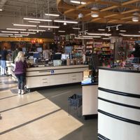 Checkout area at Lakewinds Food Co-op in Richfield
