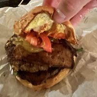 Burger   at Arlo's Food Truck - Spider House Cafe in Austin