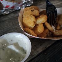 Pickles at Arlo's Food Truck - Spider House Cafe in Austin