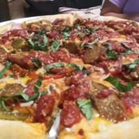 Sop vegan pizza at Mozzarella Fellas in Winston-salem