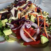 Chickpea “tuna” salad at Mozzarella Fellas in Winston-salem