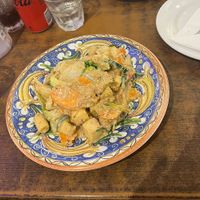 Vegan peanut stir fry   at Cafe Thailand in Cairns