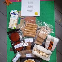 Vegan family box at Breakfast Brunch and Lunch in Edinburgh