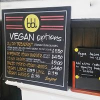 menu at Breakfast Brunch and Lunch in Edinburgh