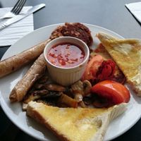 Vegan breakfast at Breakfast Brunch and Lunch in Edinburgh