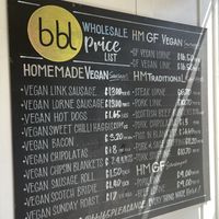 Menu   at Breakfast Brunch and Lunch in Edinburgh