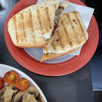 Haggis toastie   at Breakfast Brunch and Lunch in Edinburgh