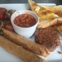 Vegan breakfast at Breakfast Brunch and Lunch in Edinburgh