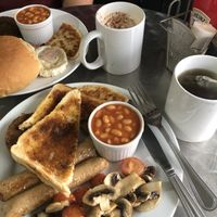 Full Scottish breakfast at Breakfast Brunch and Lunch in Edinburgh