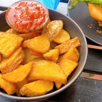 potato wedges  at Universum in Hannover