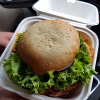 Chili-Burger at Universum in Hannover