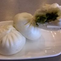 Delicious steamed buns for 7 yuan. at GōngDé Lín - Godly - Metro City in Shanghai
