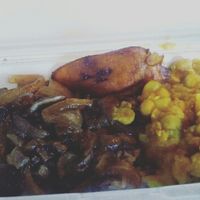 jerk mushroom at Green Love Kitchen in Lithonia