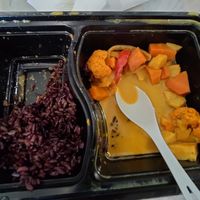 Cauliflower Curry at Raw Junkies in Studio City