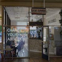 Outside at Raw Junkies in Studio City