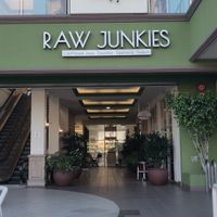 Entrance at Raw Junkies in Studio City