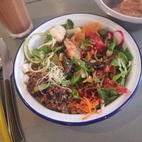 Salad at Caju in Nice