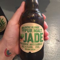 Great organic Beer at Caju in Nice