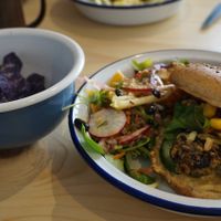 The burger at Caju in Nice