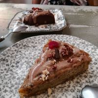 Banana   almond cake   at Caju in Nice