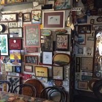 Funky atmosphere  at Charlie's Bar & Restaurant in San Nicolas
