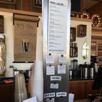Menu
 at Coffee Plant Roaster in Eugene