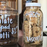 Biscotti at Coffee Plant Roaster in Eugene