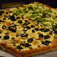 Mario's Pizza
Daiya vegan cheese
mushroom olive
spinach broccoli at Mario's Pizza in Ocean City