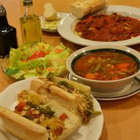 Vegan Dinner at Mario's at Mario's Pizza in Ocean City