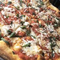 Margherita Pizza Xtra Sauce 🥰 at Mario's Pizza in Ocean City