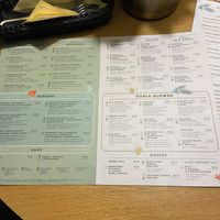 Menu   at Zielona in Lodz