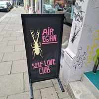 Outside at Vunderland in Hamburg