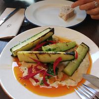 grilled cucumber at WILD in Antwerpen