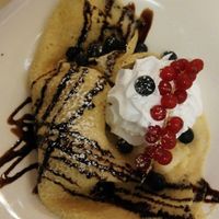 Vegane Eispalatschinke at Geiers Gambrinus in Ganserndorf