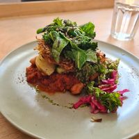 Vegan fry up at Idle Hands in Manchester