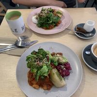 Vegan fry-up (gluten-free)  at Idle Hands in Manchester